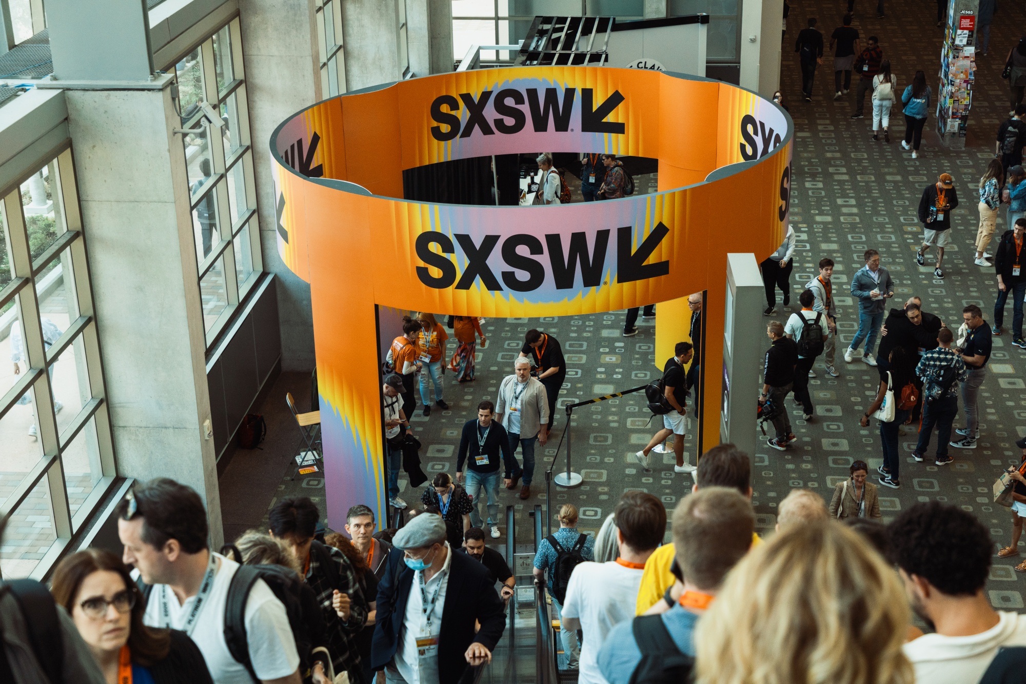 Attendees during the South by Southwest festival in Austin, Texas.