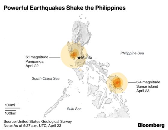 Second Earthquake in Two Days Hits Philippines