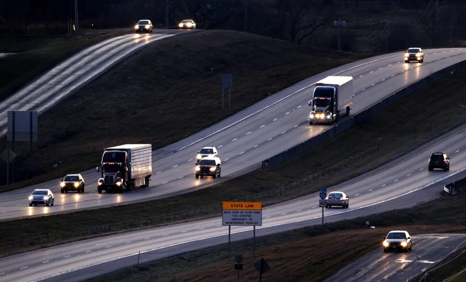 Road work ahead.