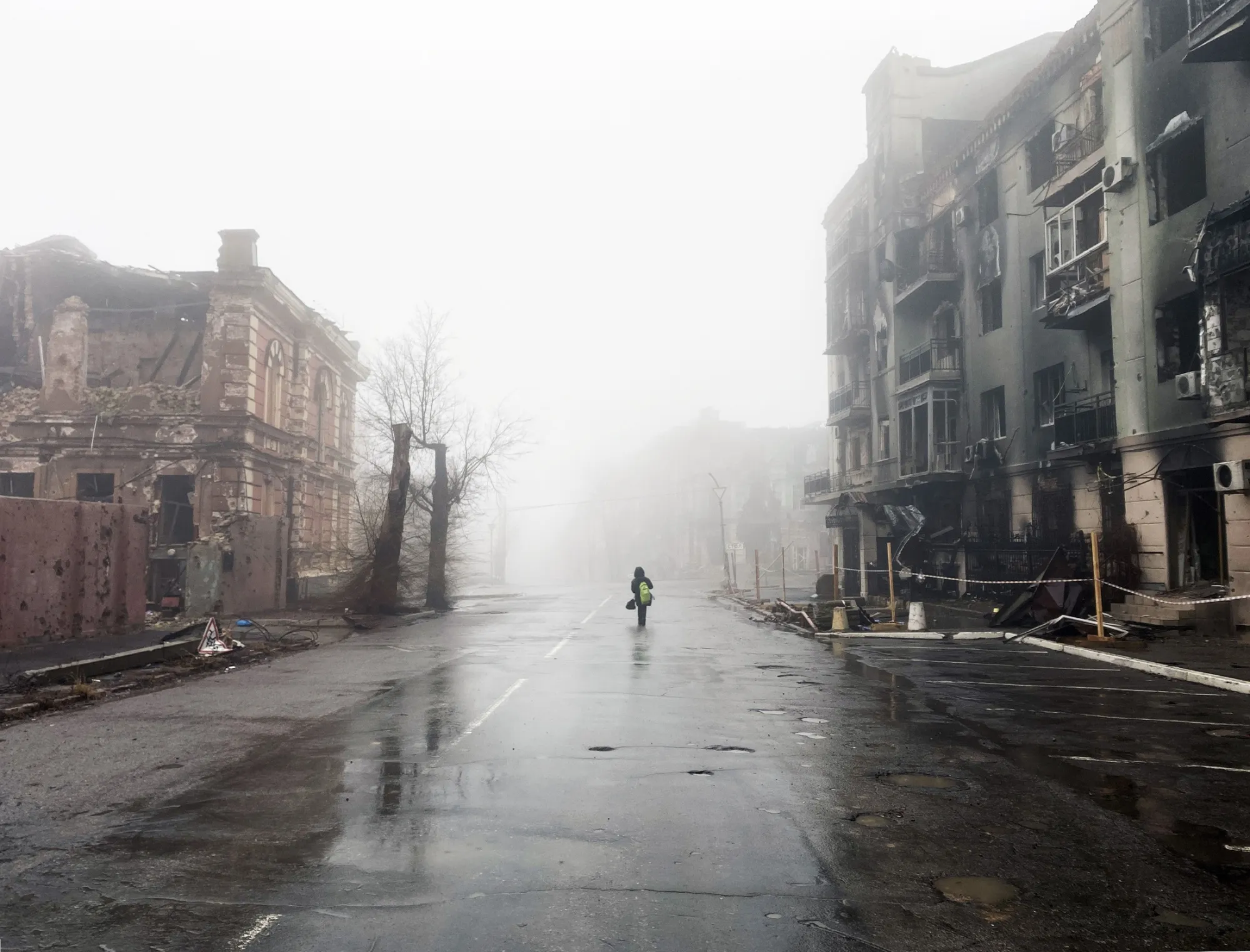 By December 2022, the conflict had destroyed much of Mariupol, Ukraine.
