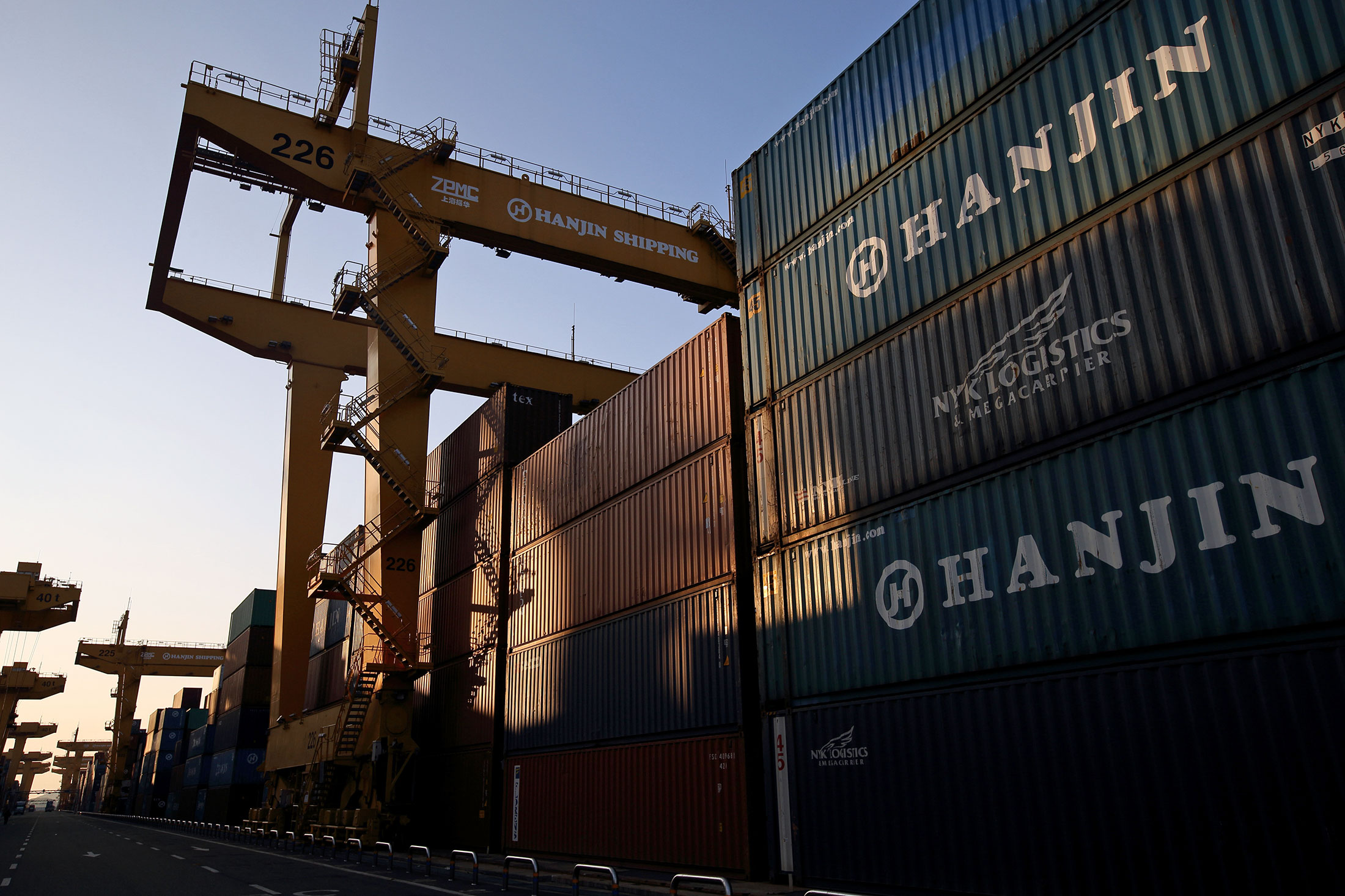Inside The Hanjin Shipping Terminal Ahead Of South Korea Trade Figures