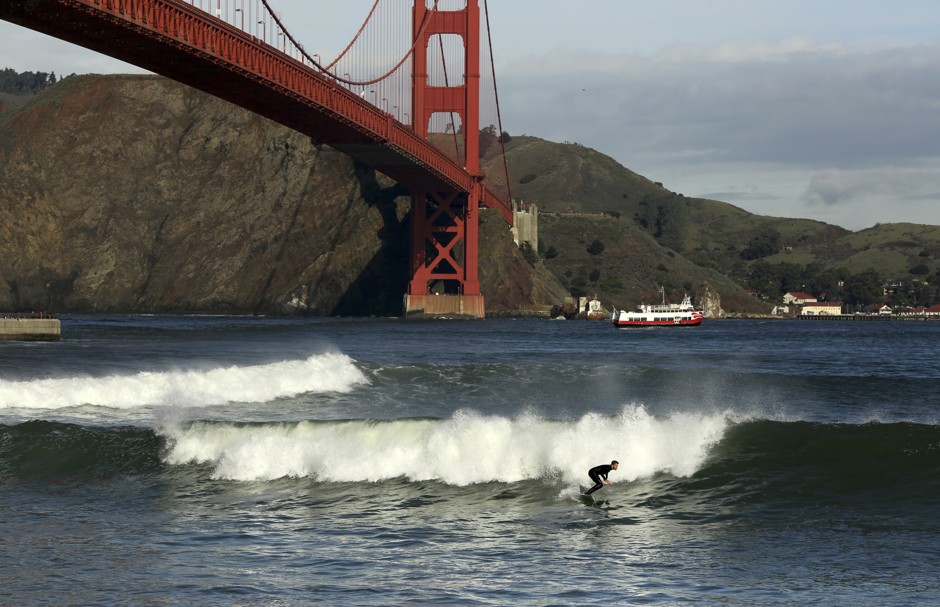 The waves of Fort Point in San Francisco are highly coveted—and fiercely defended. 