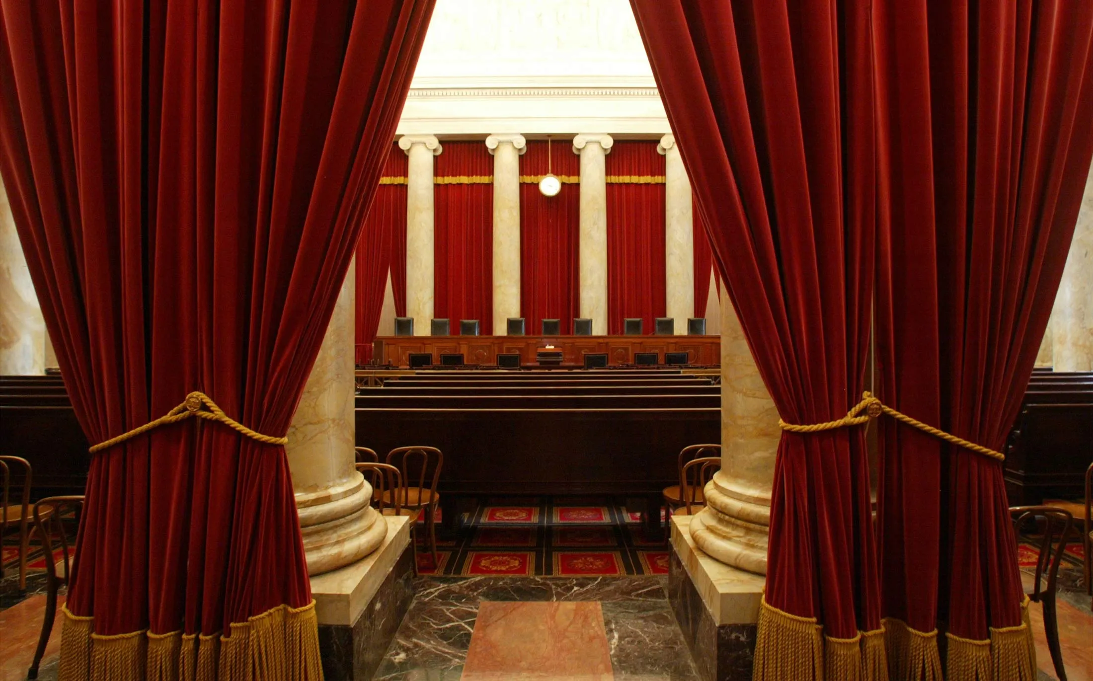The U.S. Supreme Court&nbsp;in Washington.&nbsp;
