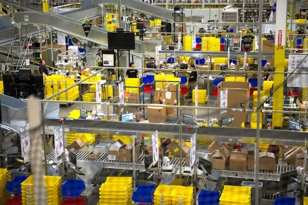 The Amazon.com fulfillment center in Phoenix