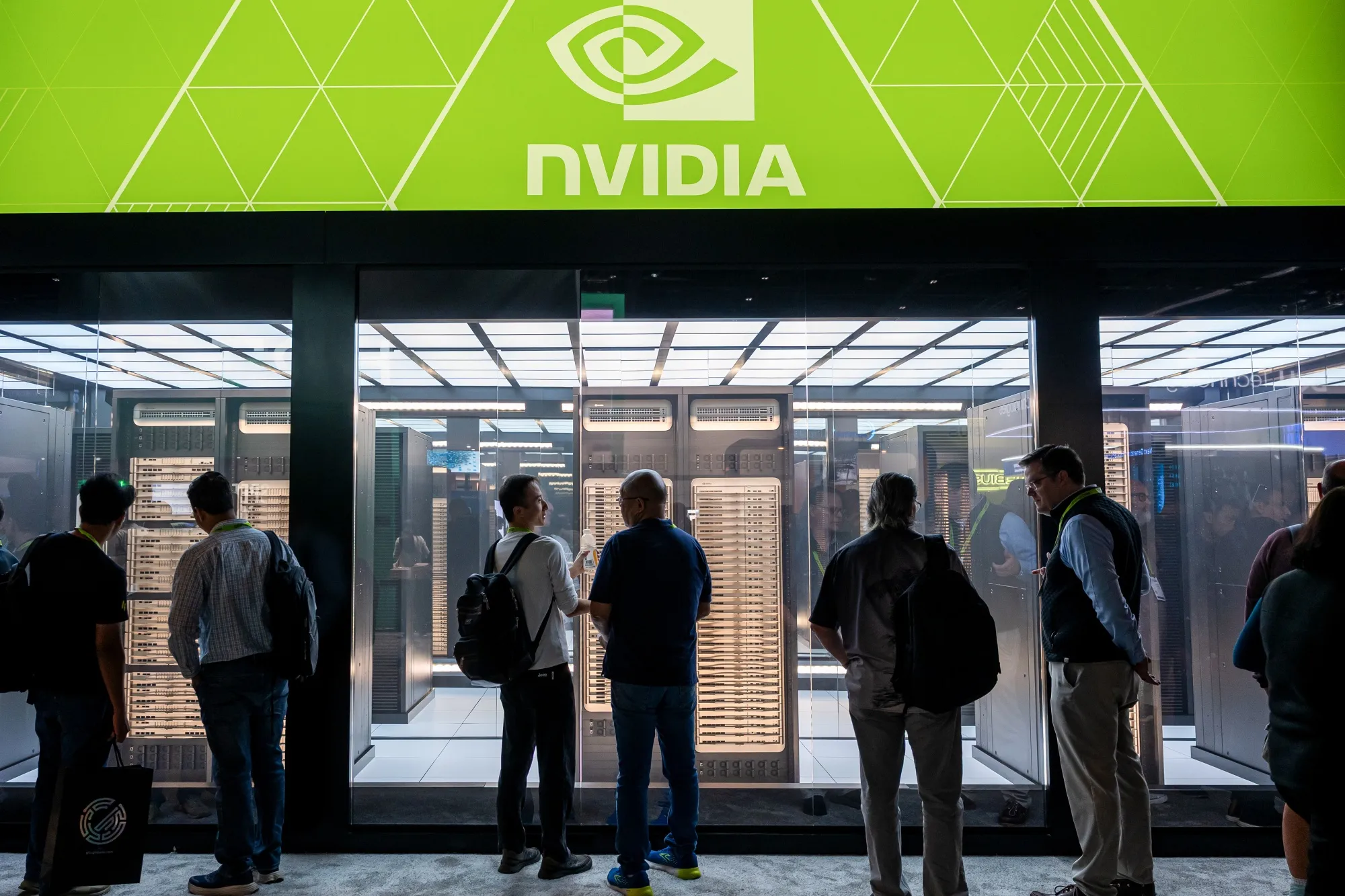Signage at the Nvidia GTC conference in San Jose.