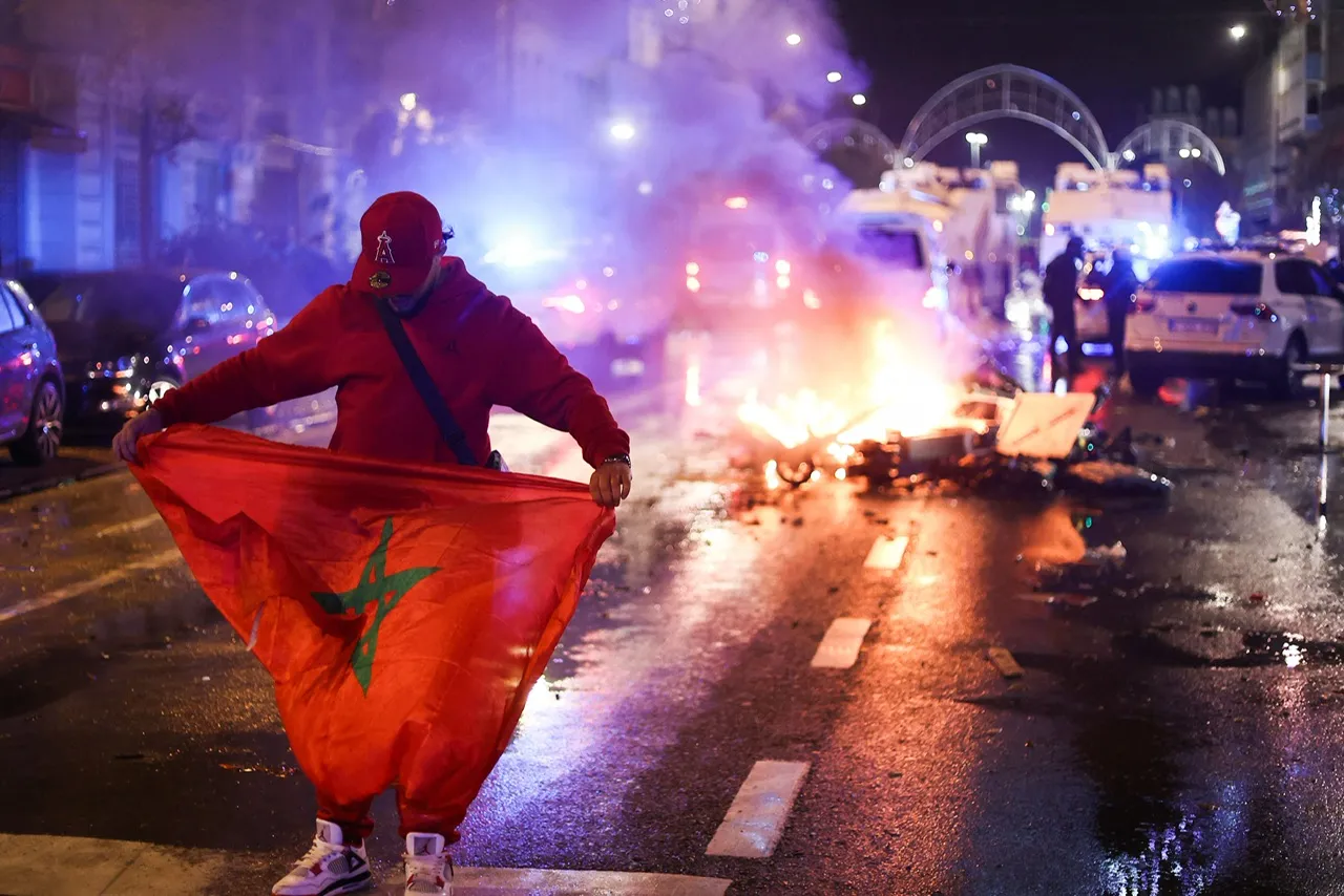 Violence broke out in Brussels&nbsp;after Morocco's victory over Belgium at the World Cup&nbsp;on Nov.&nbsp;27.