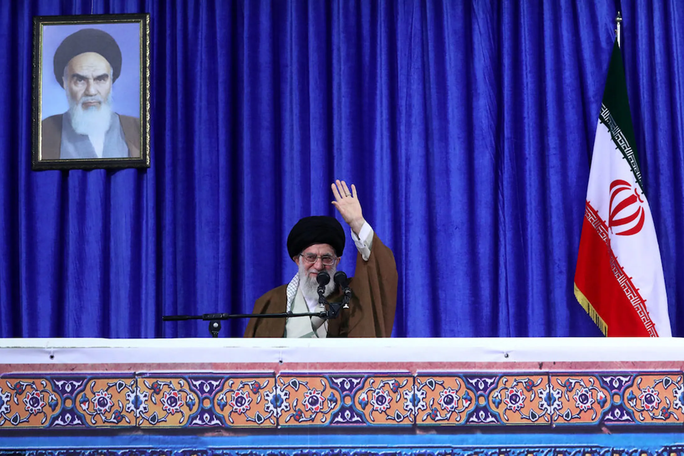 Iranian Supreme Leader Ayatollah Ali Khamanei.&nbsp;
