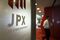 Inside Tokyo Stock Exchange And Stock Boards As Asian Stocks Fall After Malaysia Airlines Plane Shot Down