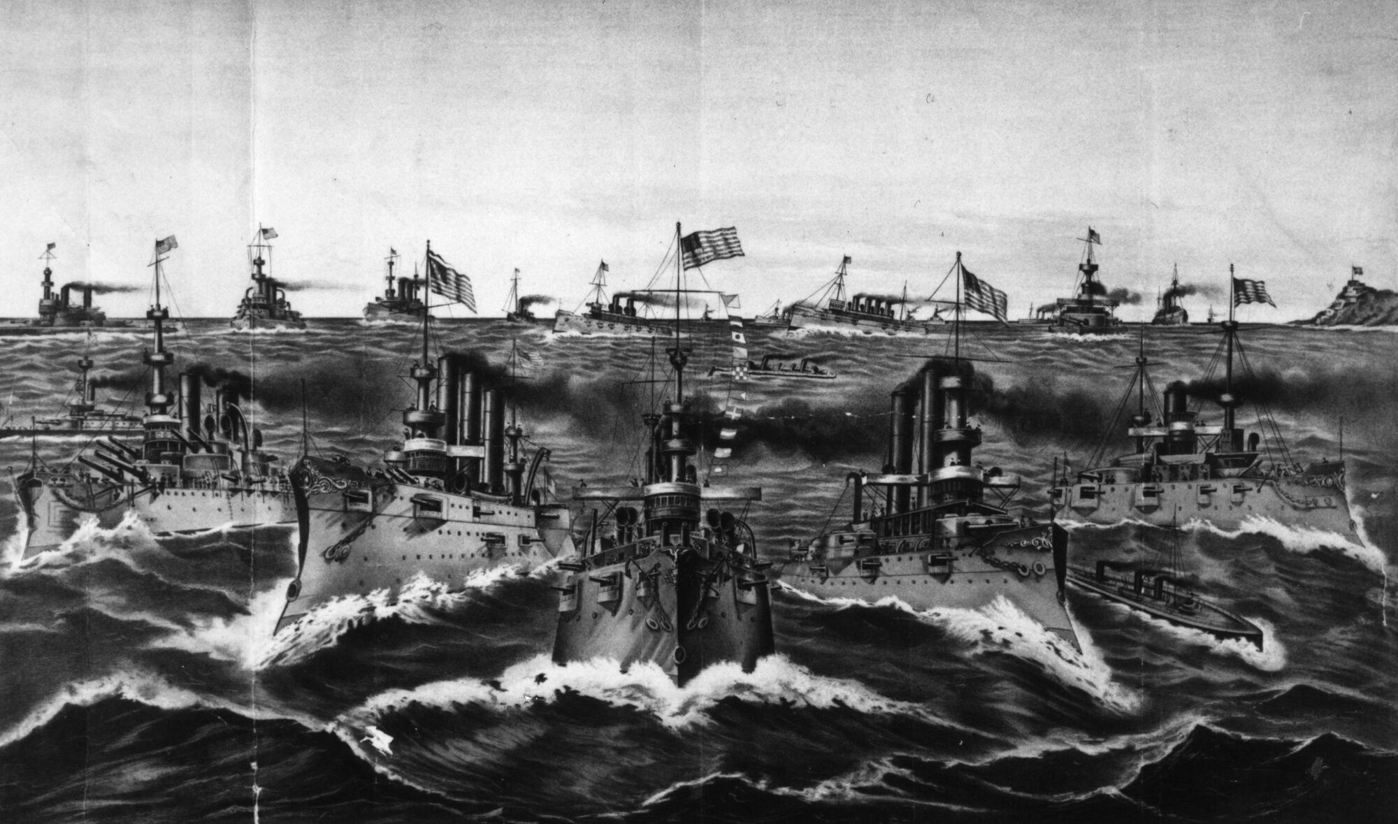 U.S. Navy’s victory lap after the Spanish-American War.