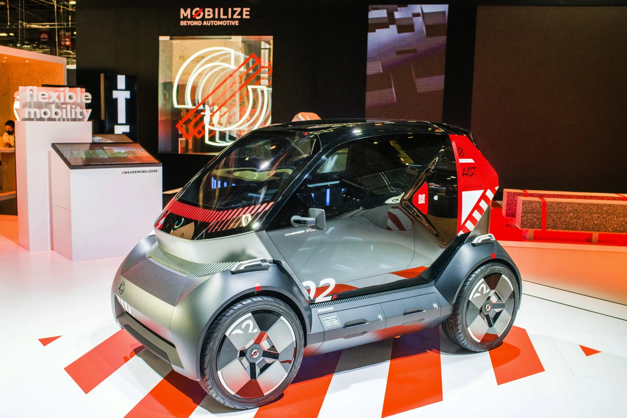 A Mobilize Bento electric car, produced by Renault SA.
