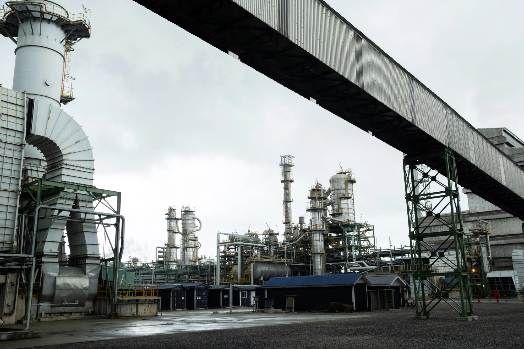 The Dangote fertiliser Plant in the Ibeju Lekki district of Lagos.