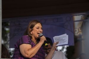 Presidential Candidate Xochitl Galvez Holds Campaign Events
