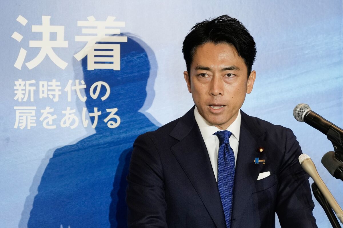 Japan’s Rice Minister Koizumi Says Will Bid for Party Leadership