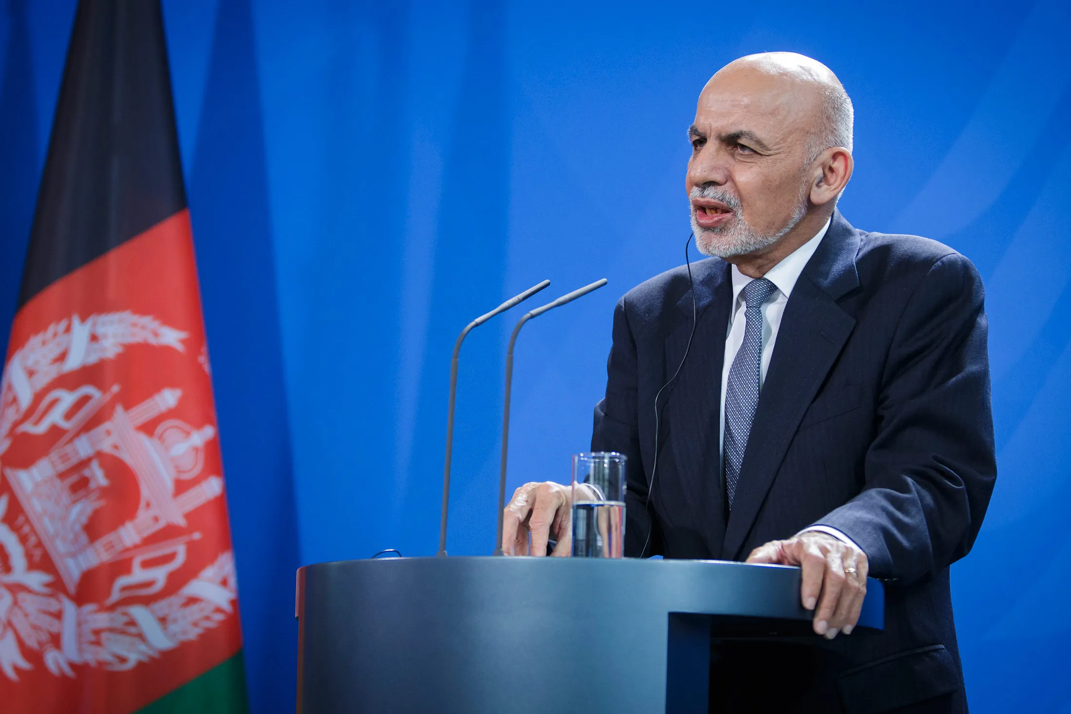 Ashraf Ghani, President of Afghanistan.
