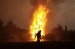 Wildfires Reignite In Greece As Fires Continue To Rage Across Southern Europe