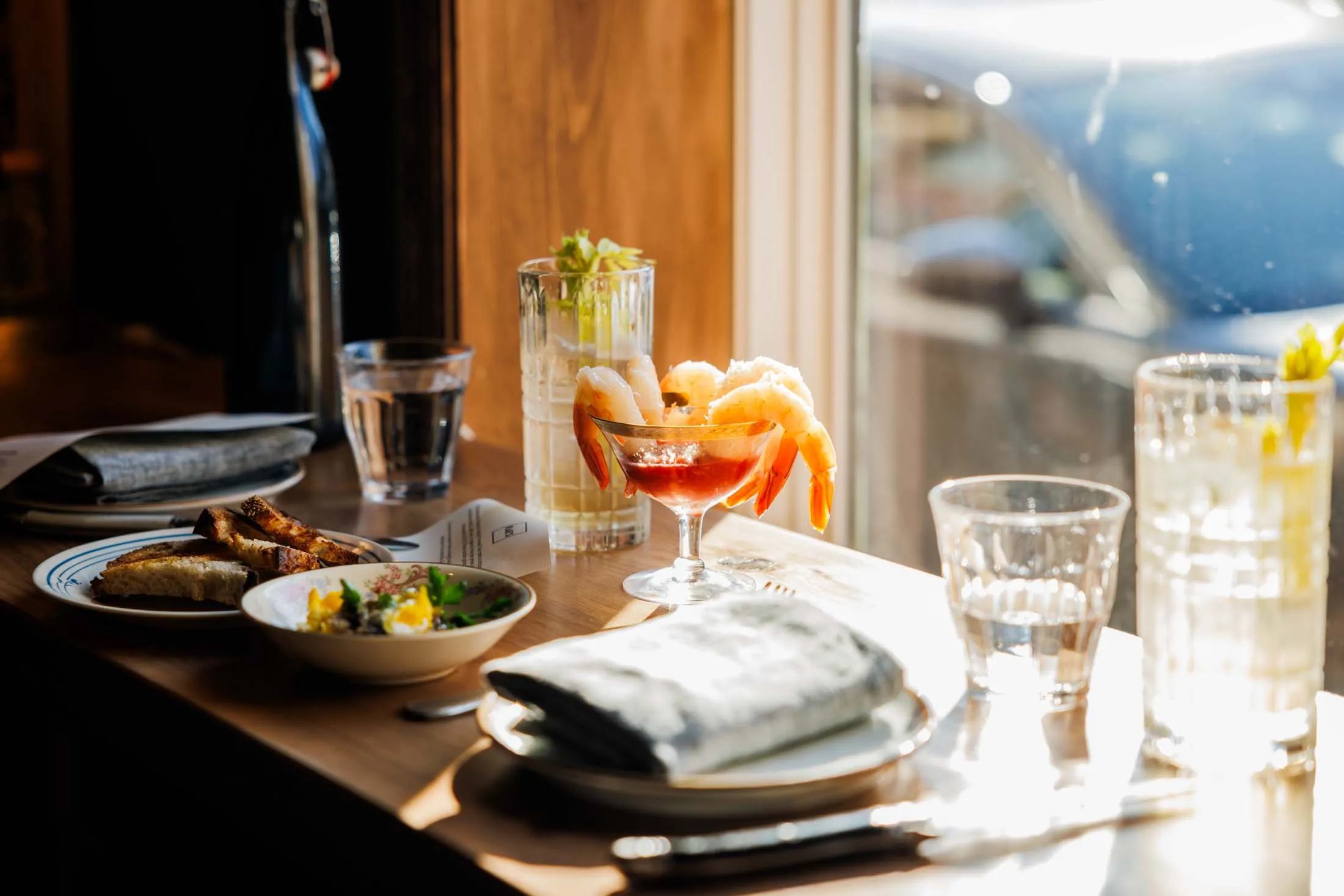 The table is set at Rae’s in&nbsp;Margaretville.