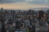 Commercial and residential buildings stand on the skyline at dusk in Osaka, Japan, on Thursday, May 21, 2020. Japan's Prime Minister Shinzo Abe told reporters that if the current trends of new infections continue, he believes it's possible to lift the state of emergency in Tokyo as well as surrounding prefectures and Hokkaido as early as May 25. Abe was speaking as the emergency is lifted in Osaka and two neighboring prefectures.