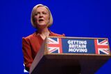 UK Prime Minister Liz Truss Delivers Keynote Speech At Conservative Party Conference