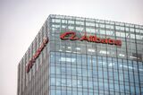 Alibaba Offices in Beijing ahead of Earnings Results