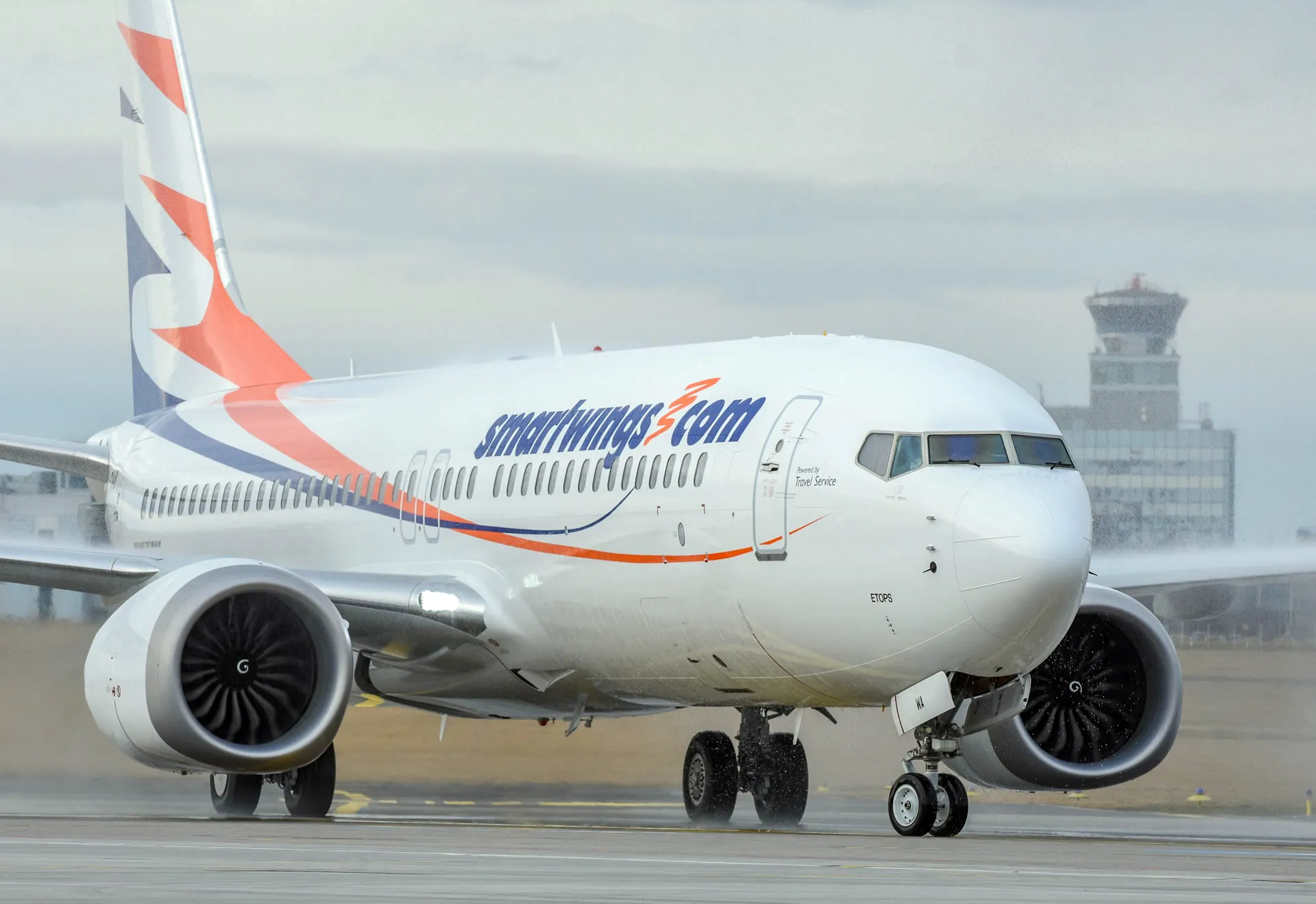 One of SmartWings’ fleet of Boeing 737 Max aircraft.