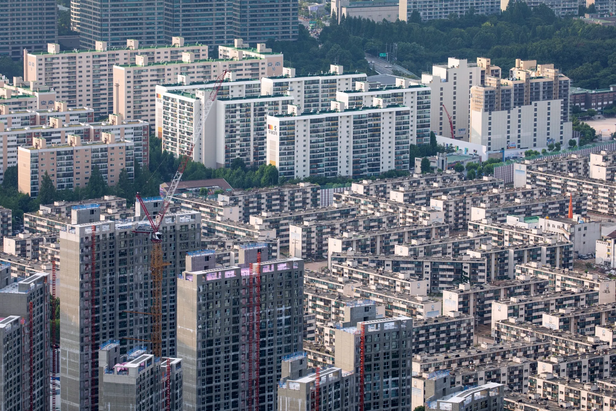 Aerial Views of Seoul Ahead of GDP Figures 