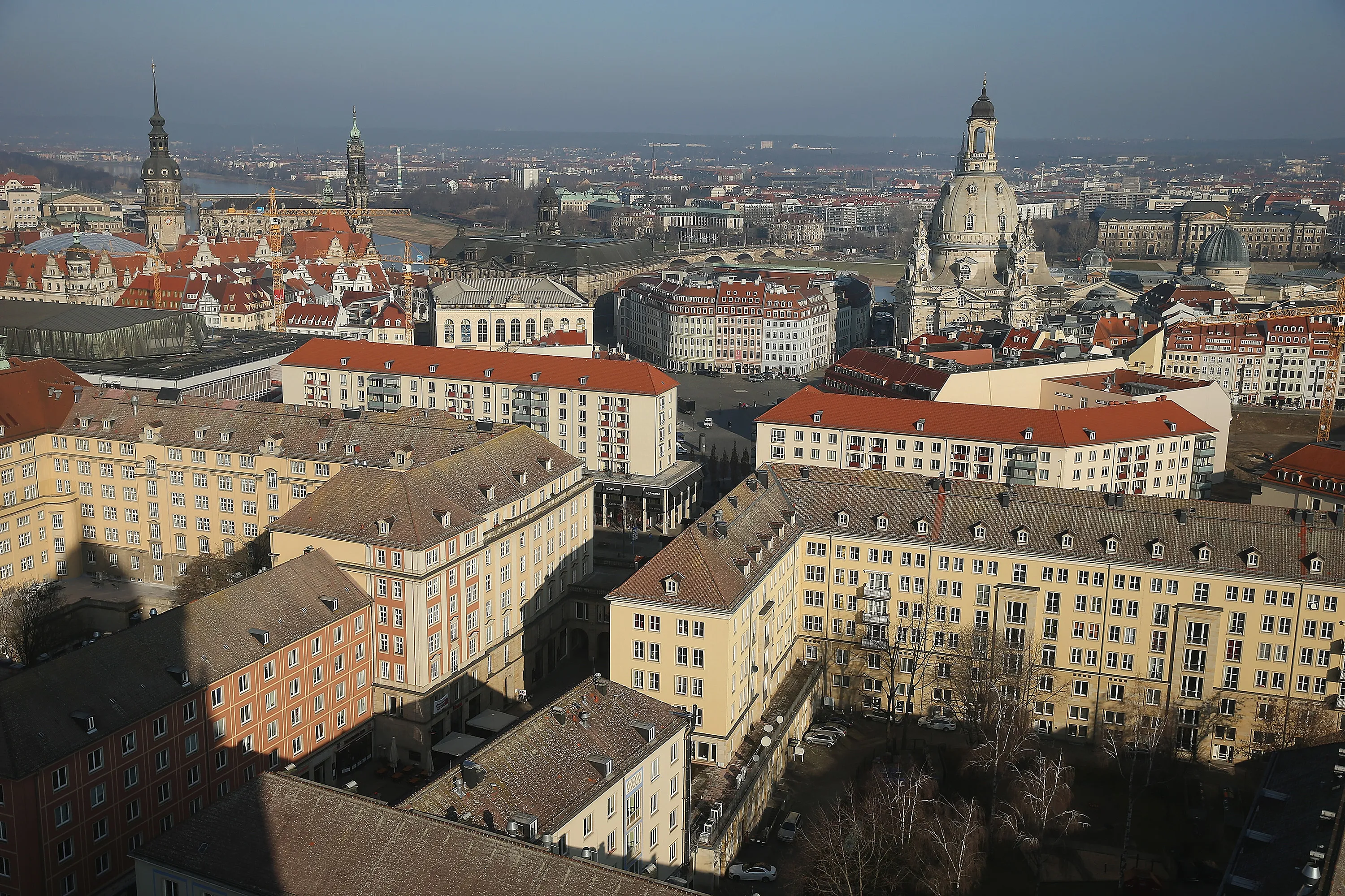 Dresden is undergoing a real estate boom. Photographer: Sean Gallup/Getty Images
