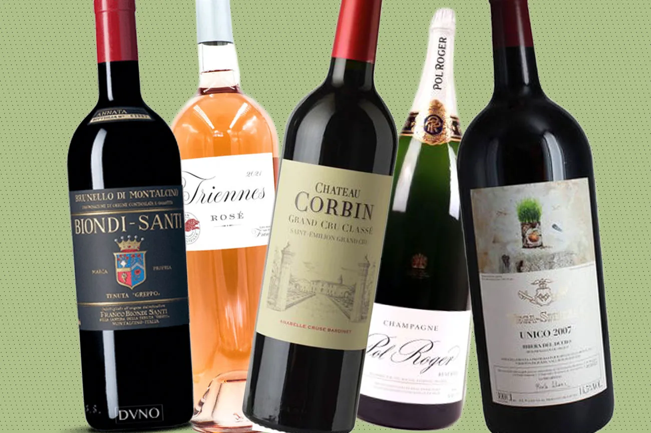 Big bottles are all the rage right now.