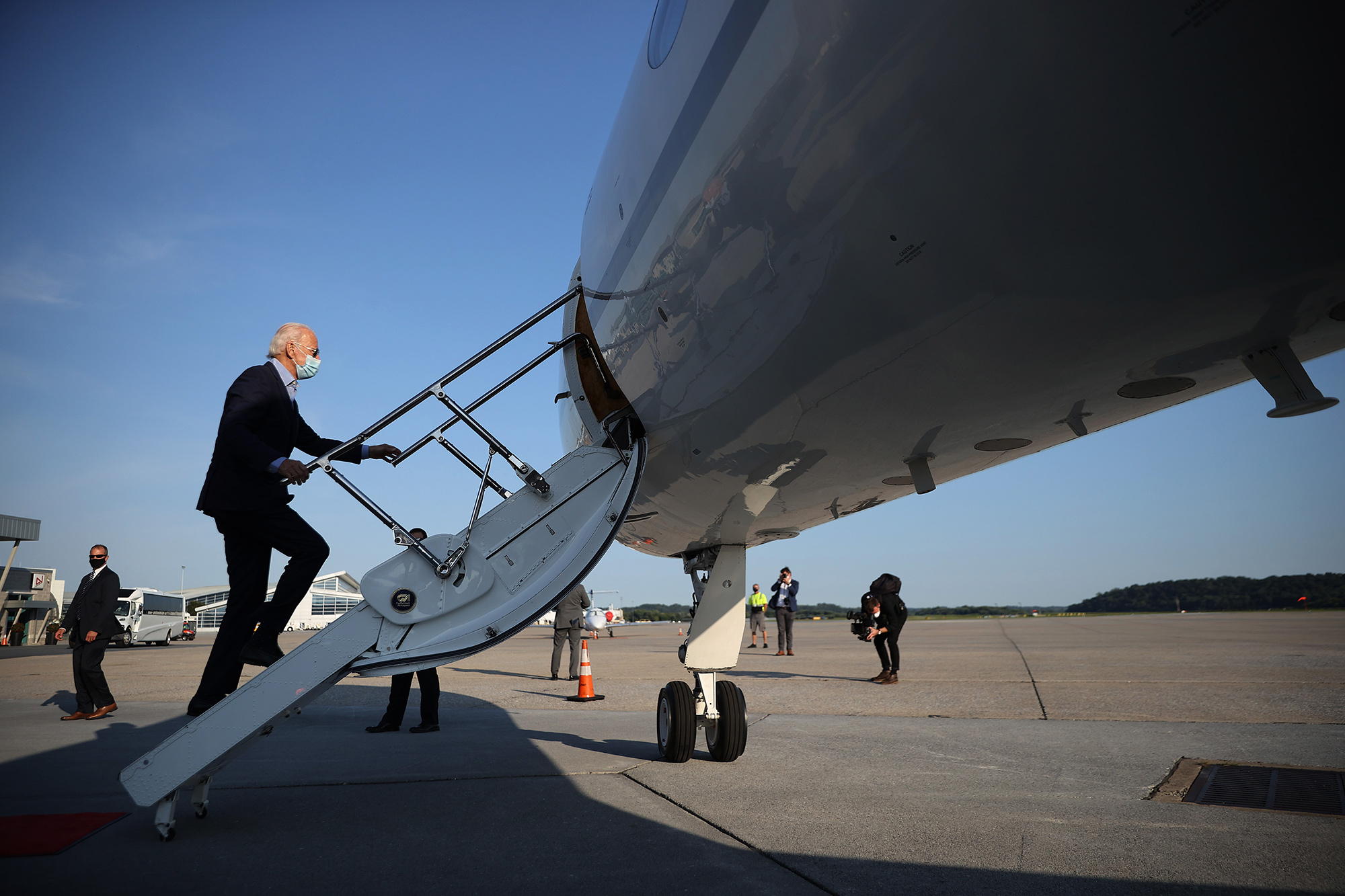 Democratic Presidential Nominee Joe Biden Campaigns In Harrisburg, PA