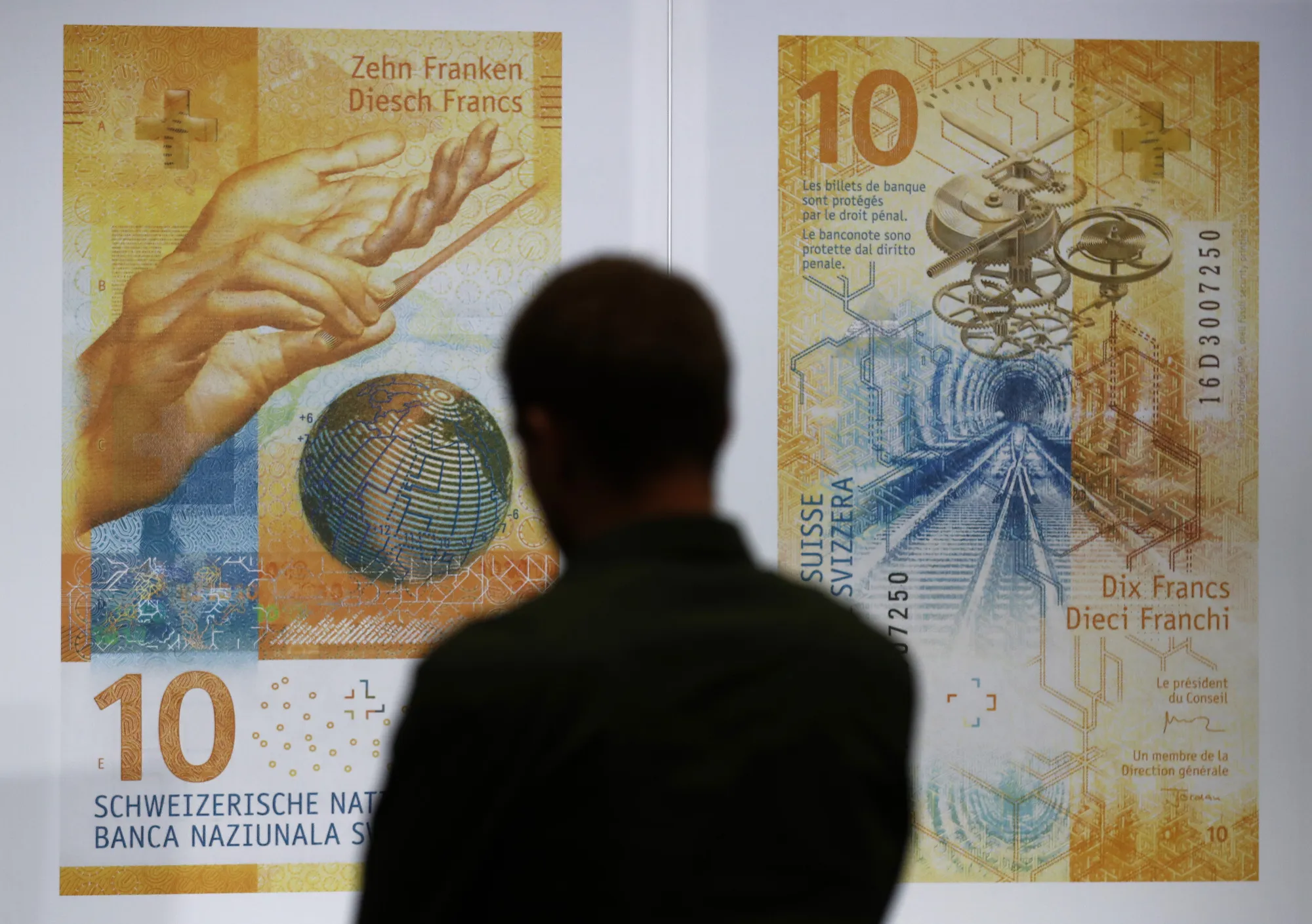 The Swiss National Bank (SNB) Presents New 10 Swiss Franc Banknote
