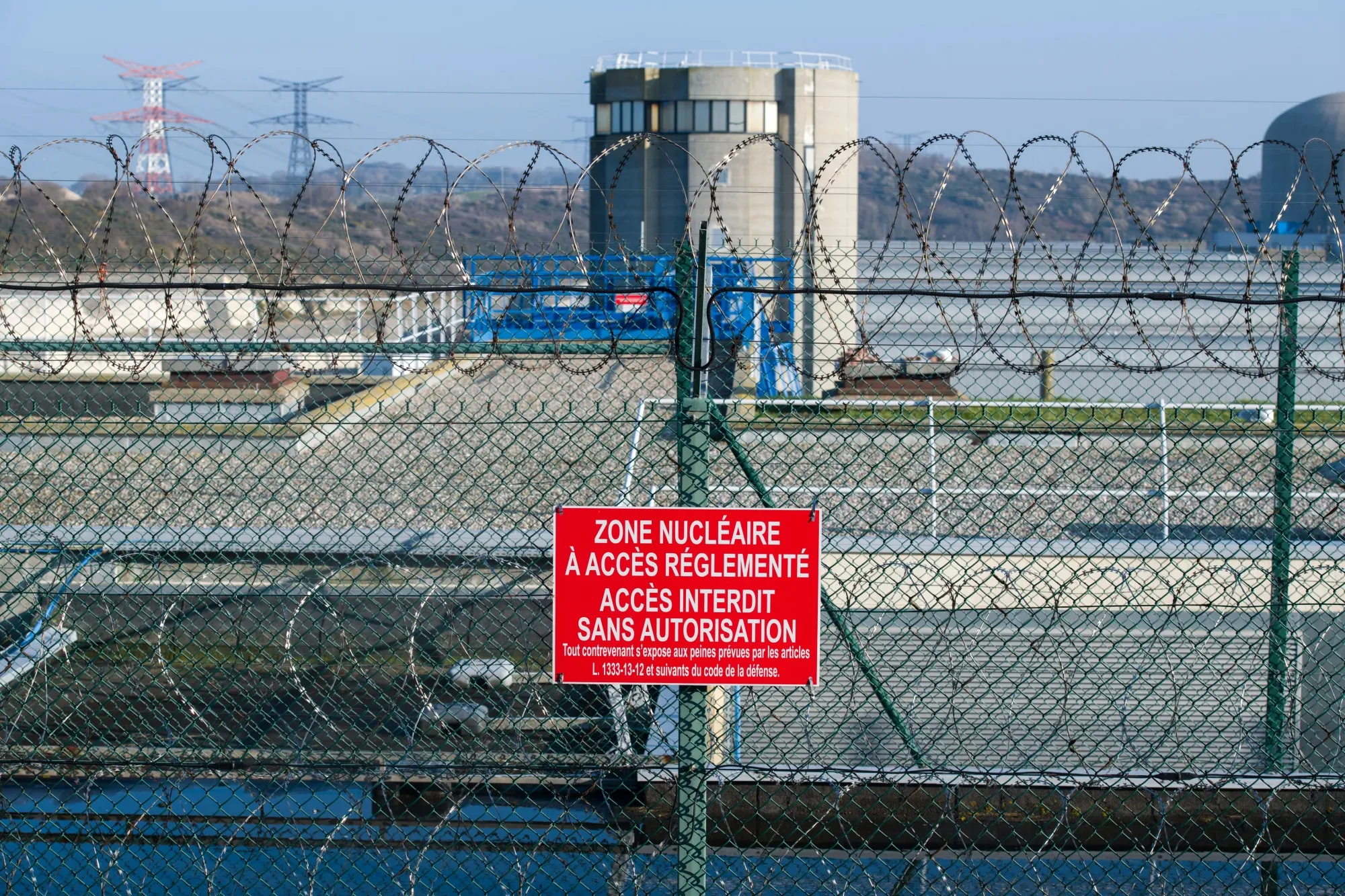 A nuclear power plant, operated by Electricite de France SA (EDF), in Paluel, Normandy, France.