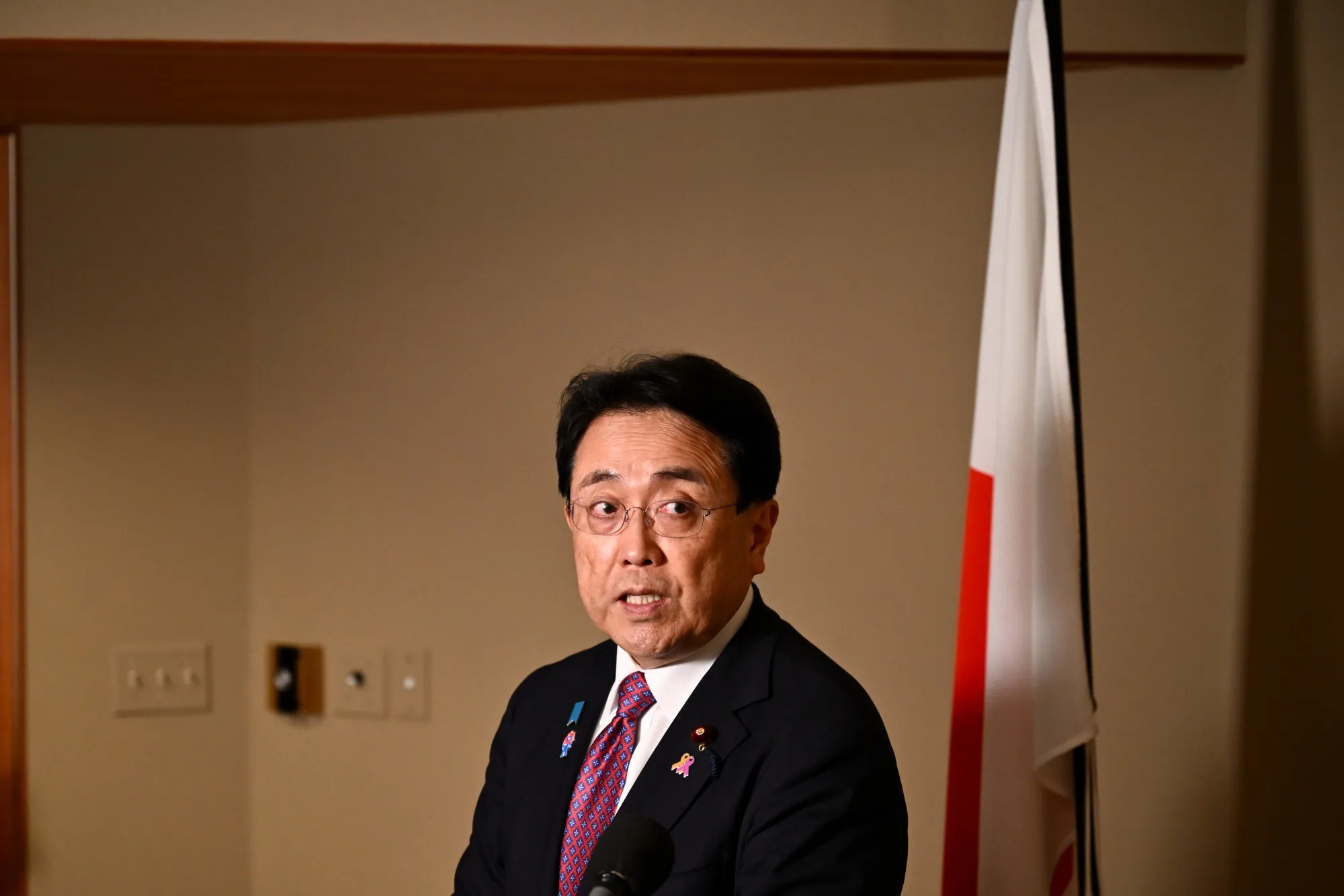 Ryosei Akazawa in Washington, DC, on June 13.