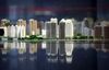 A model of the city of Beijing is displayed at the Beijing Planning Exhibition Hall in Beijing, China, on Wednesday, March 6, 2013. China maintained its economic-growth target at 7.5 percent for 2013 while setting a lower inflation goal of 3.5 percent, setting up a challenge for new leaders to keep prices in check without harming expansion.