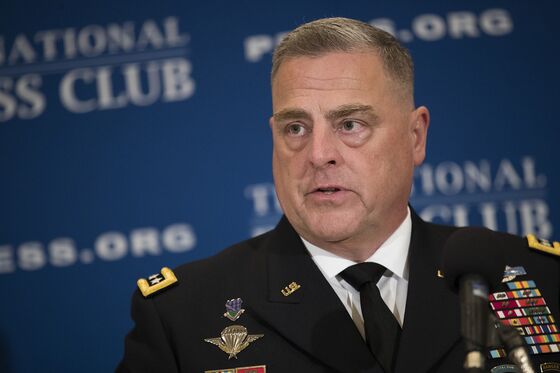 Trump to Pick Army’s Milley to Lead Joint Chiefs of Staff, Official Says