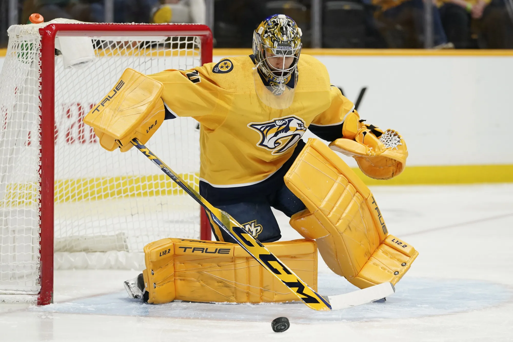 Goalie Has Predators on Verge of 8th Straight Playoff Berth - Bloomberg