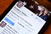 米国のドナルドトランプ大統領のTwitterアカウント。