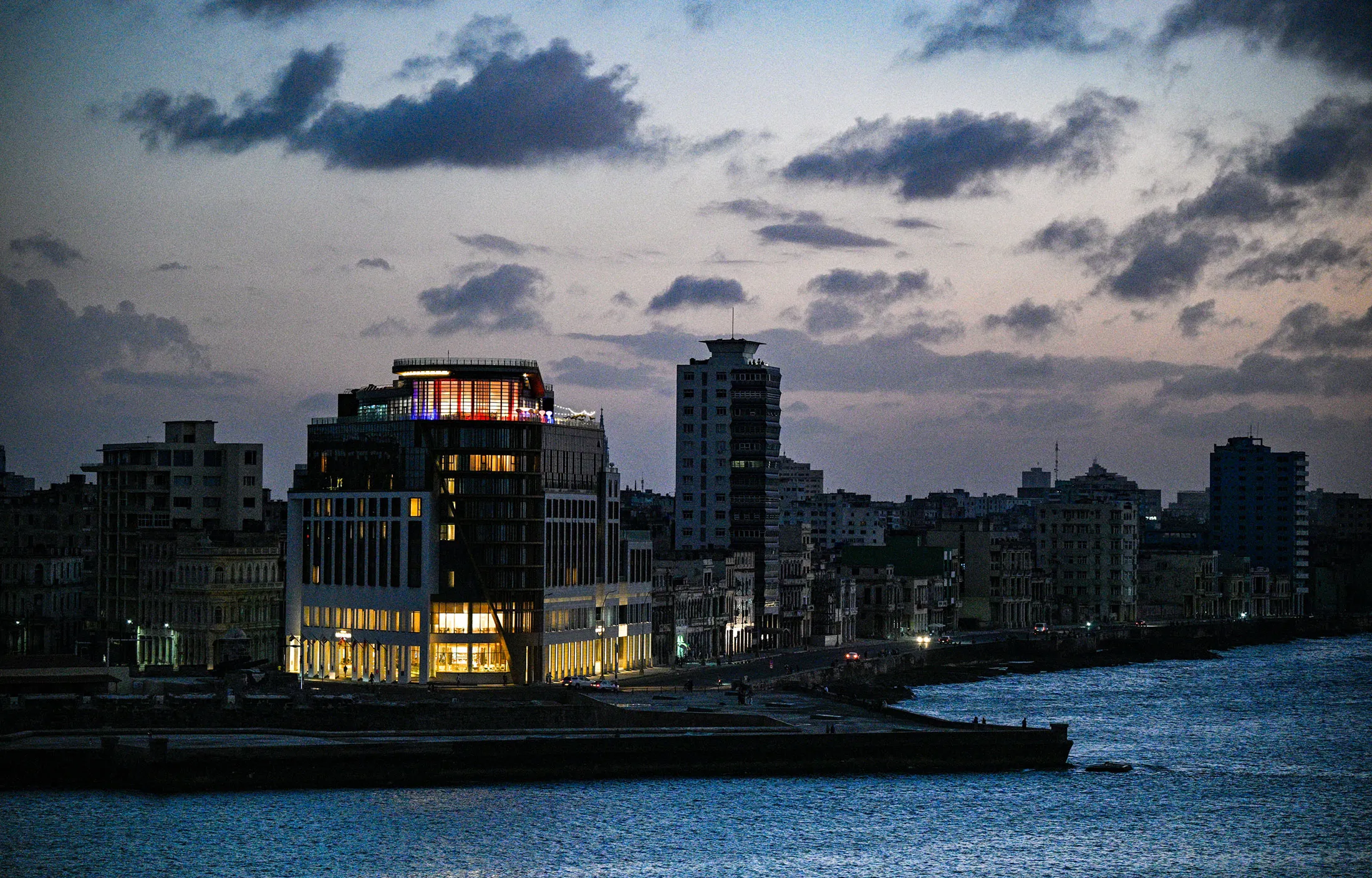 A blackout in Havana on March 4.