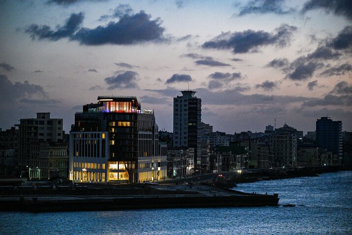 A blackout in Havana on March 4.