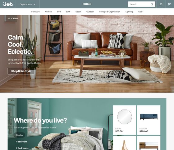 Walmart’s Jet.com Revamps Site to Narrow Focus on Urban Shoppers