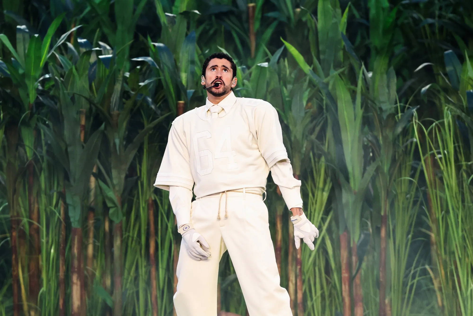 Bad Bunny’s belt was probably the least noticeable thing about his look at the Super Bowl, but it spoke volumes.