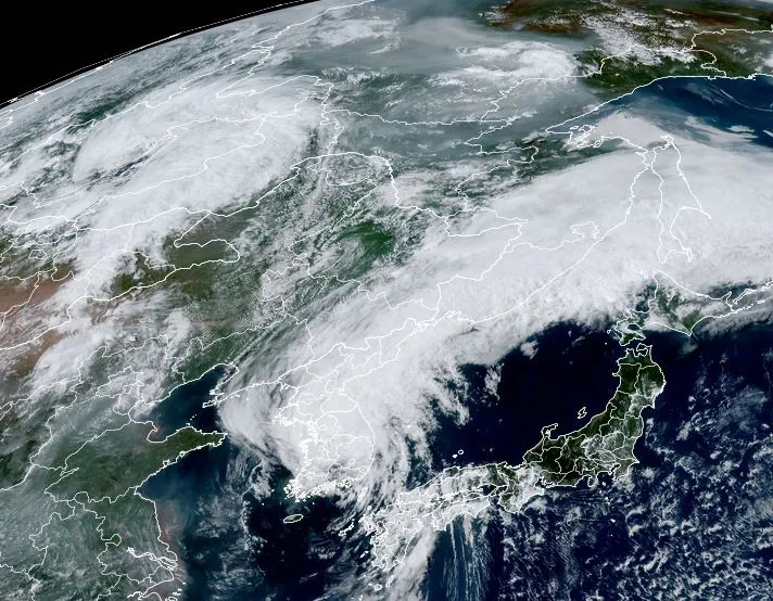 Typhoon Khanun on Aug. 10.