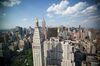 The Manhattan skyline