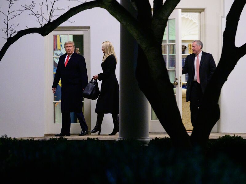 President Trump Departs White House For Georgia