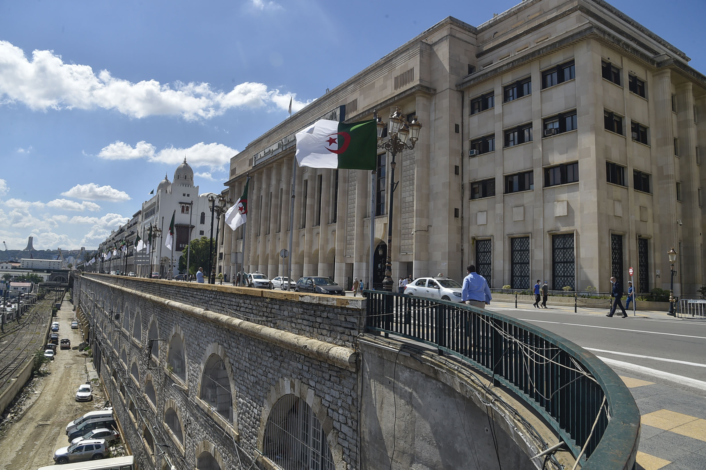 Algeria’s National Assembly building in Algiers.
