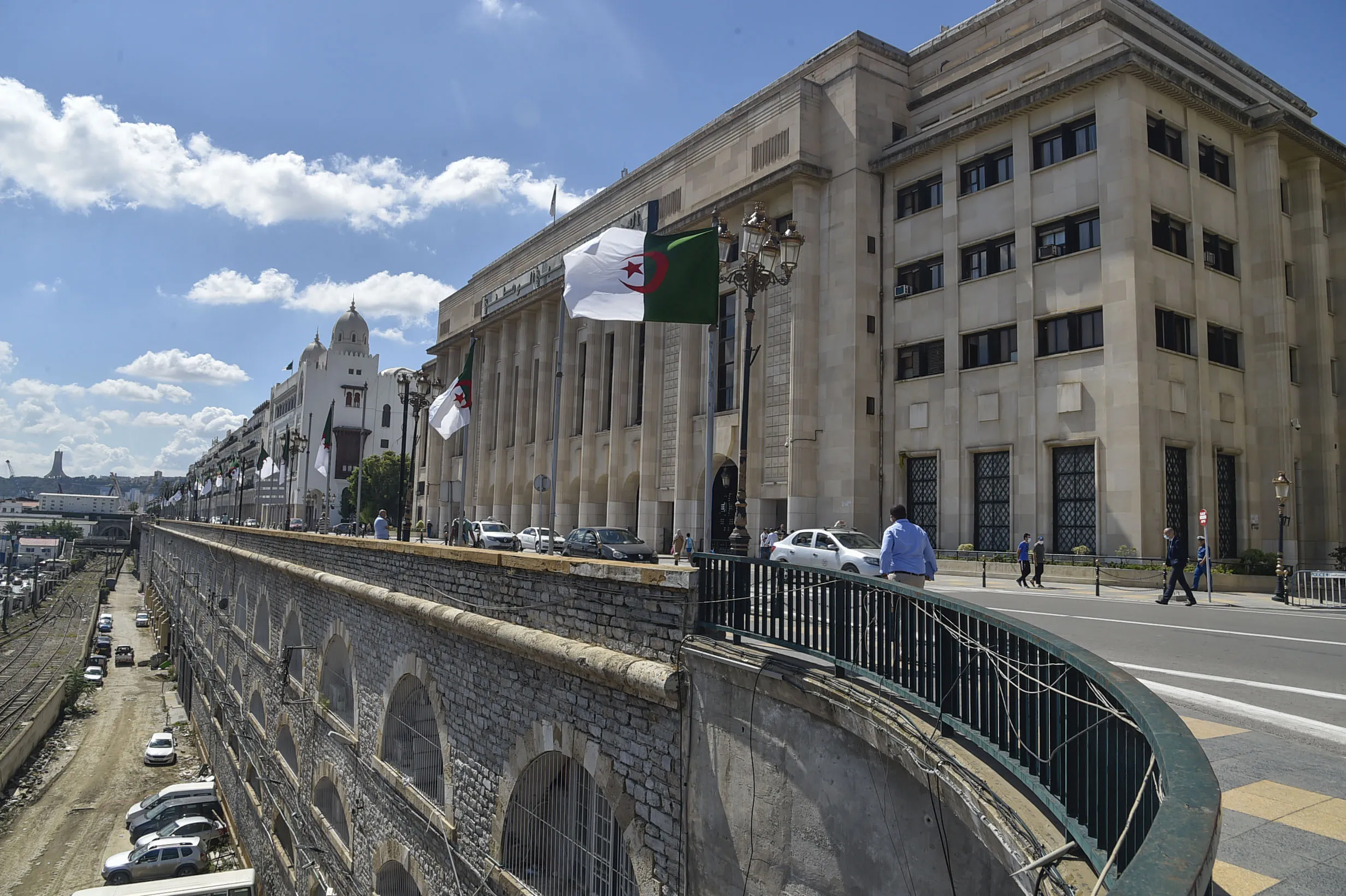 Algeria’s National Assembly building in Algiers.