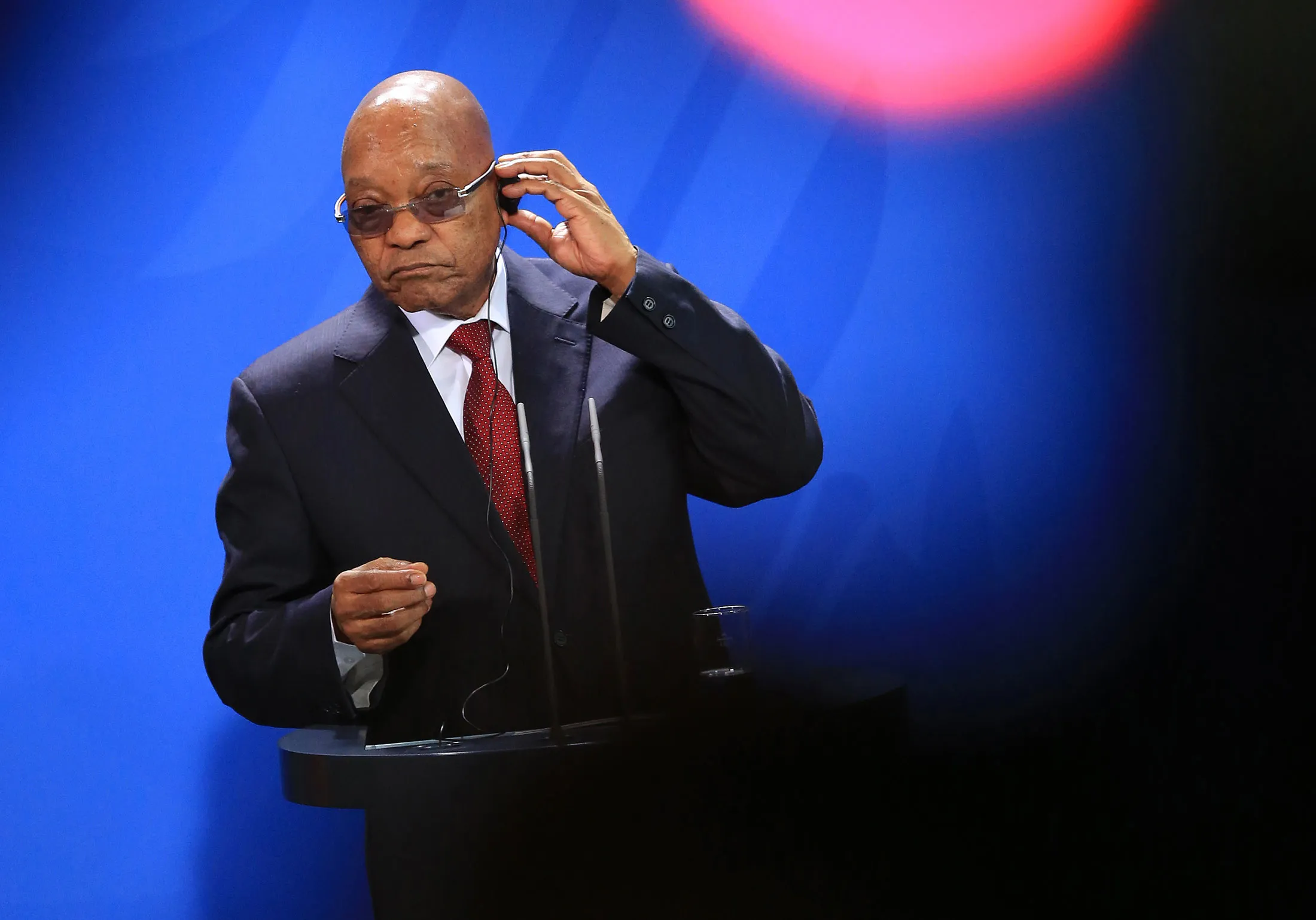 South African President Jacob Zuma.
