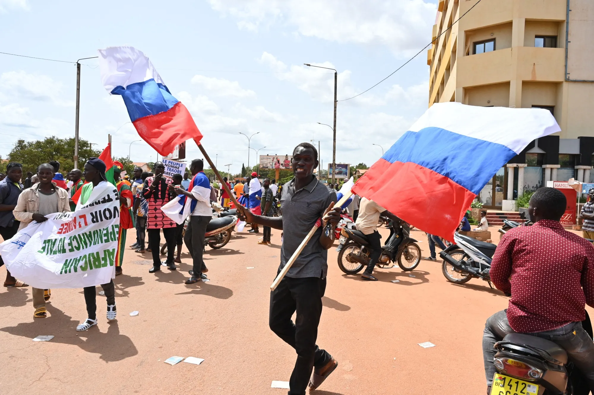 Russia is making inroads in Africa.