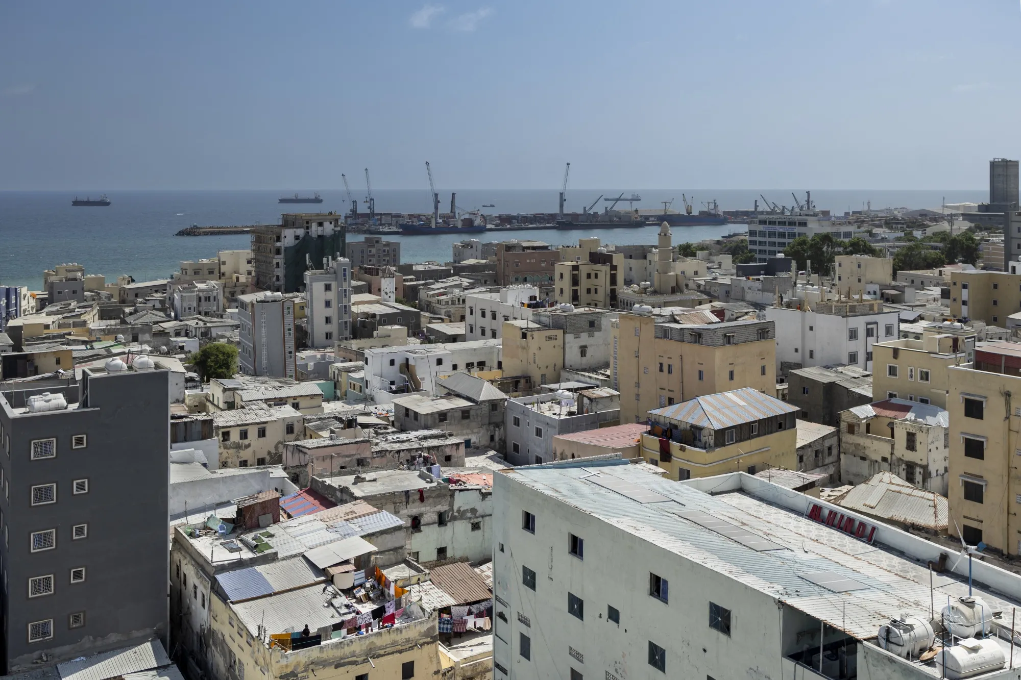 The port in Mogadishu, Somalia.&nbsp;