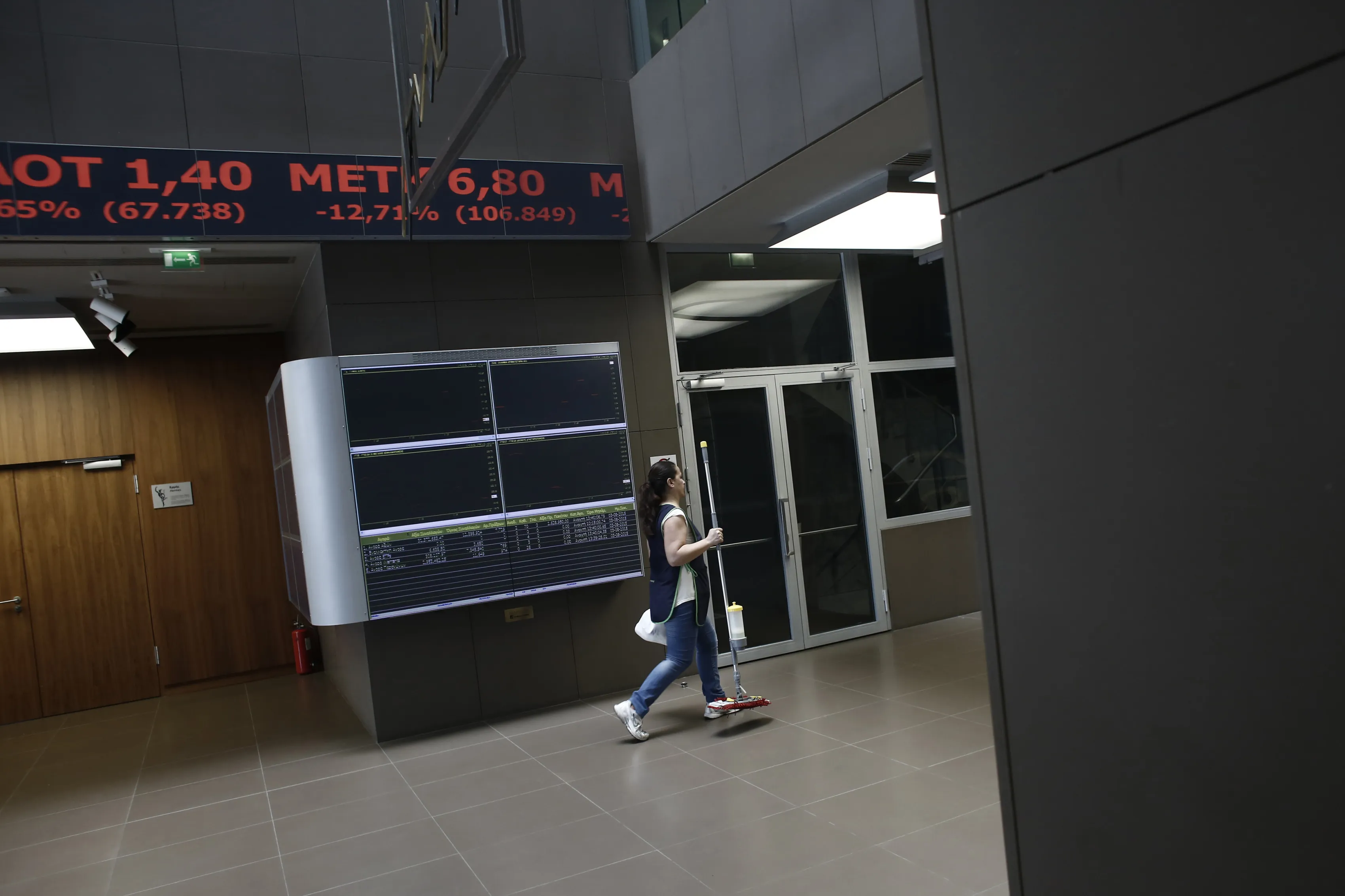 Athens Stock Exchange Reopens After A Five Week Suspension
