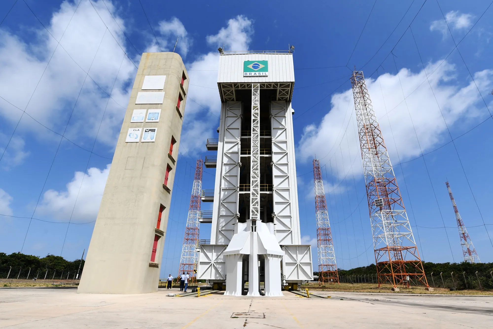 The Alcantara Launch Center in Maranhao state, Brazil.