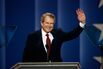 Pat Robertson Waving from Podium
